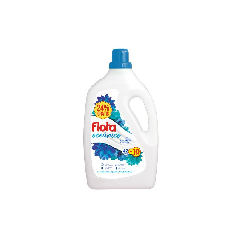 Flota Detergente Gel Active Plus (42+10 D) Oceanico