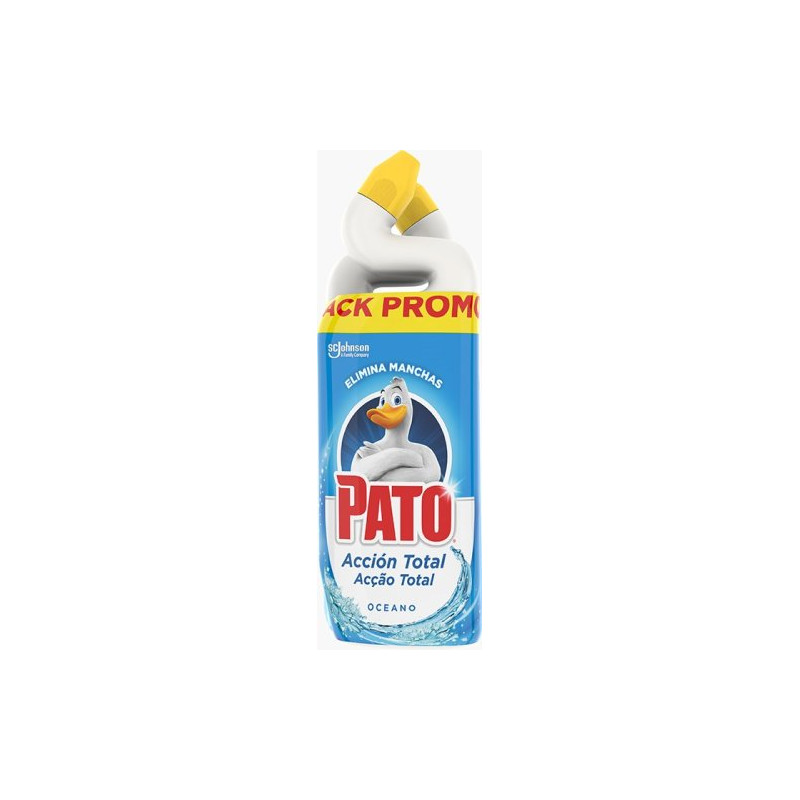 Pato Wc Accion Total Oceano 750 ml Pack Duplo (2 Ud.) 