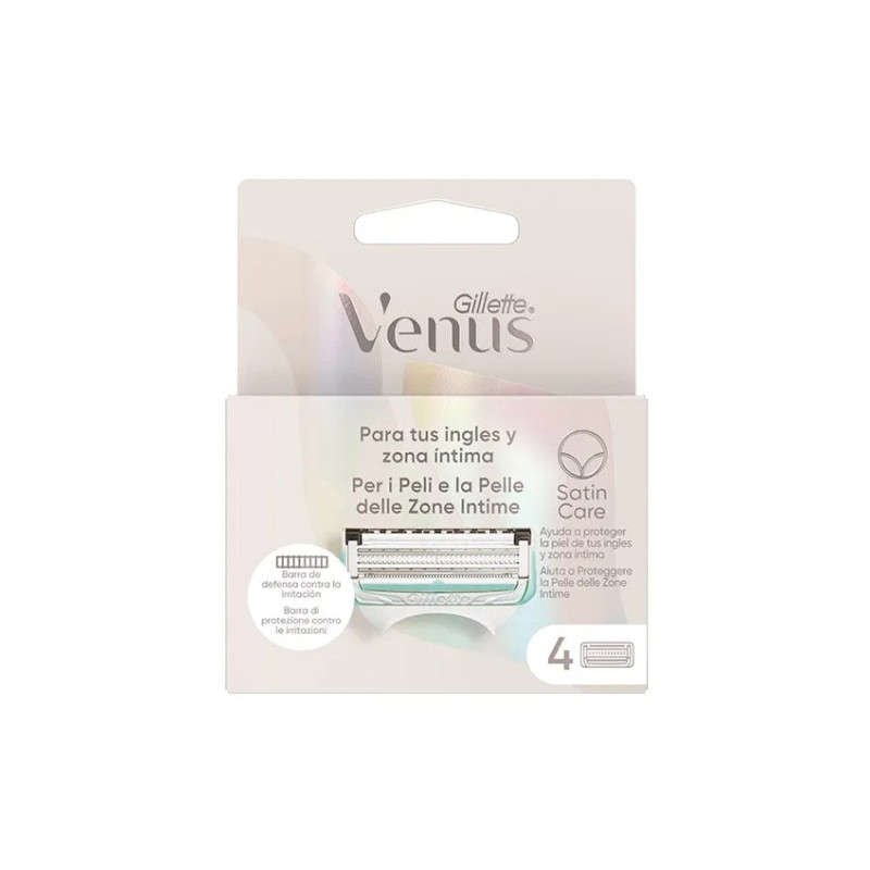 Gillette Venus Satin Care Cargador 4 Ud