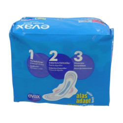 Evax Cottonlike Super Alas Plus (12 Ud.)