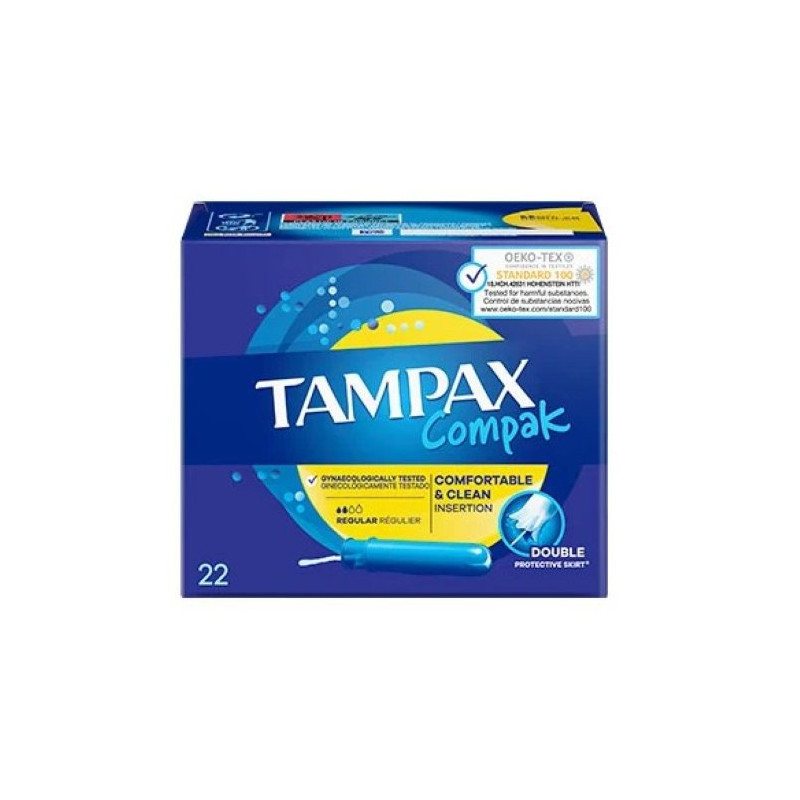 Tampax Compak Regular (22 Ud.)