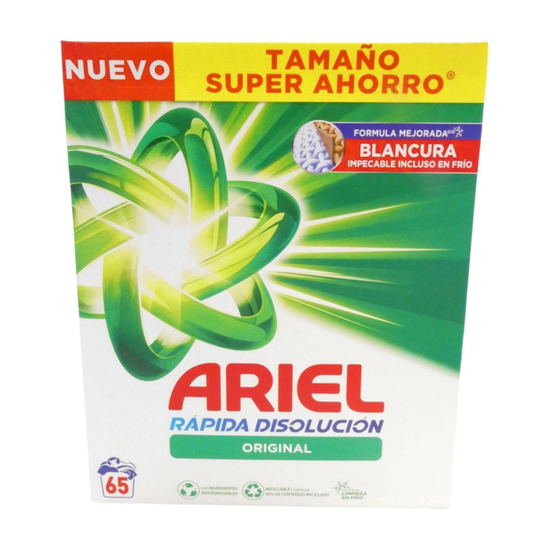 Ariel Maleta Polvo Regular - 65 Dosis