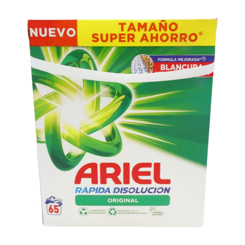 Ariel Maleta Polvo Regular - 65 Dosis