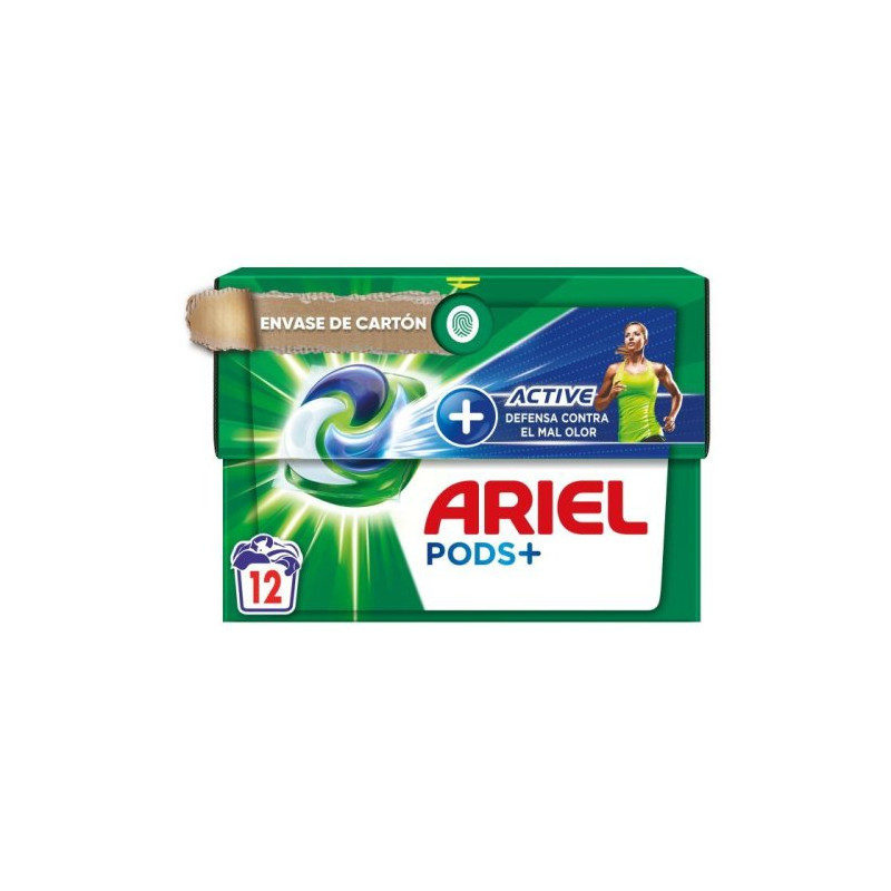 Ariel 3En1 Pods Detergente12 Dosis Active