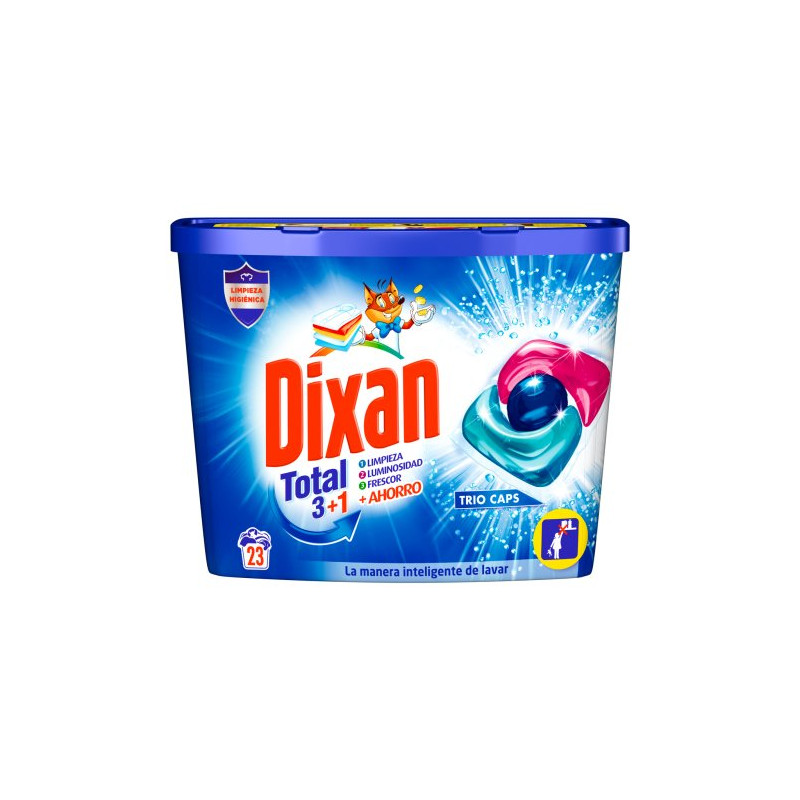 Dixan Detergente Trio Caps (23 D)