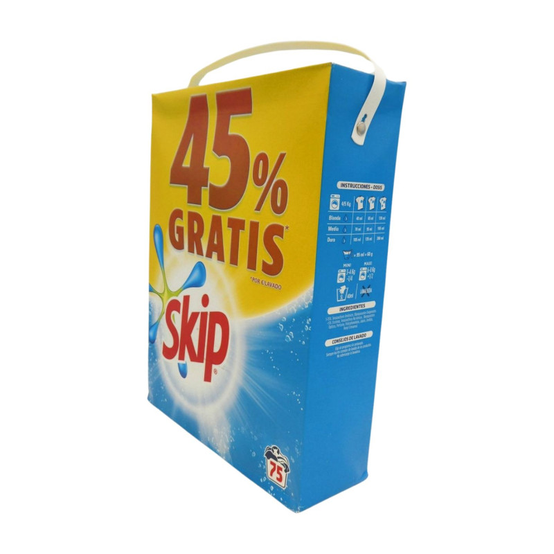 Skip Detergente Polvo Active Clean (75 D) 