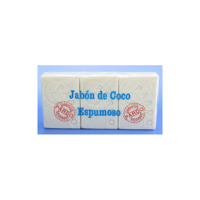 Jabon Coco (3 Pastillas de 250 Gr)