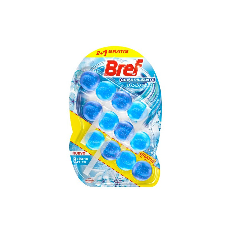 Bref Wc Gel Brillante Oceano (2+1)