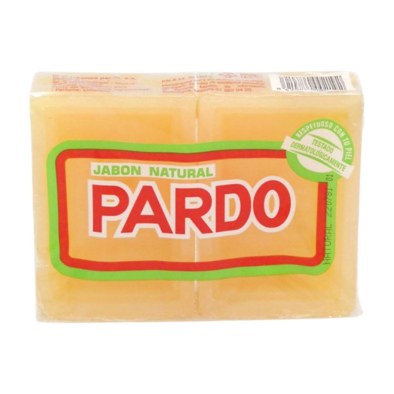 Pardo Jabon Natural 150 Gr (2 Ud.)