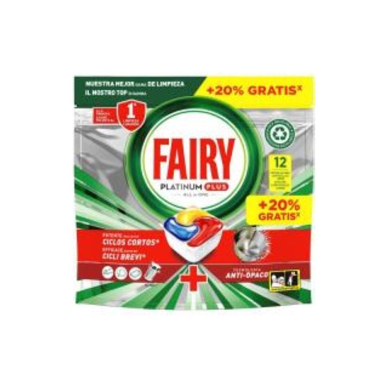 Fairy Lavavajillas Platinum Plus (10+2 D)