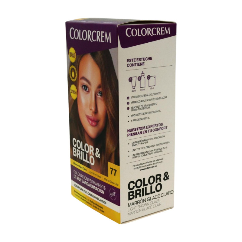 Colorcrem N. 77 Marron Glace Claro