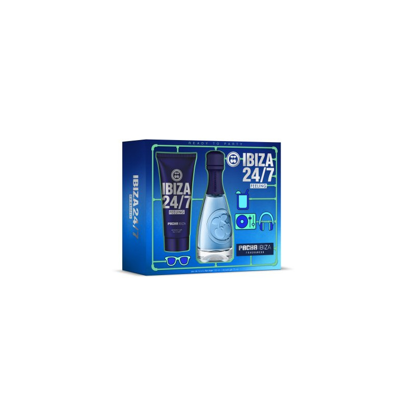 24/7 Feeling Man Estuche (Colonia 100ml+Gel 75ml)