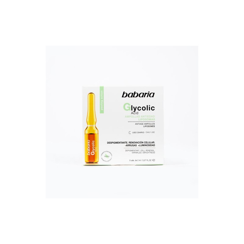 Face Ampollas Glycolic Acid (5 Ud.)