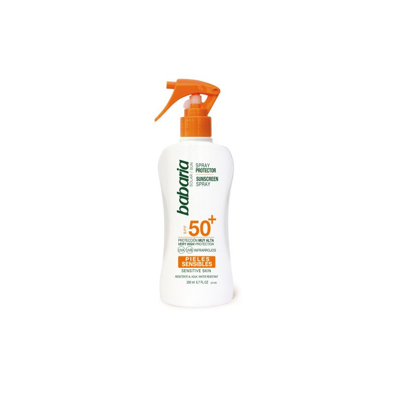 Protector Solar Pistola Piel Sensible 200 ml Spf50+