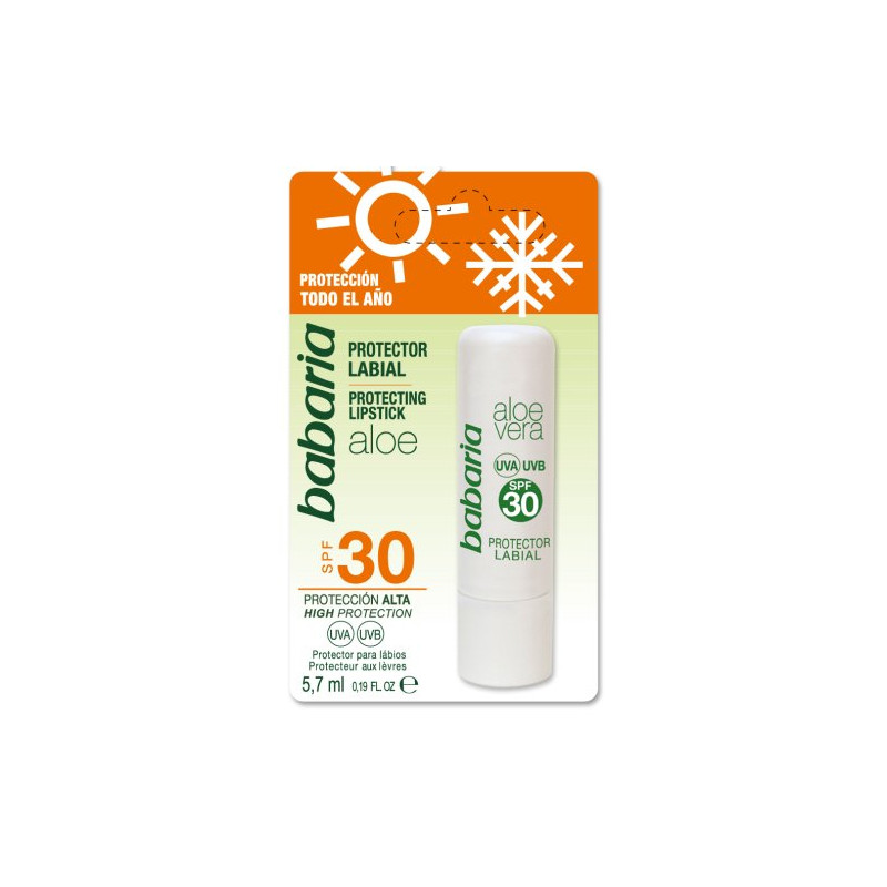 Protector Solar Labial Aloe Spf30