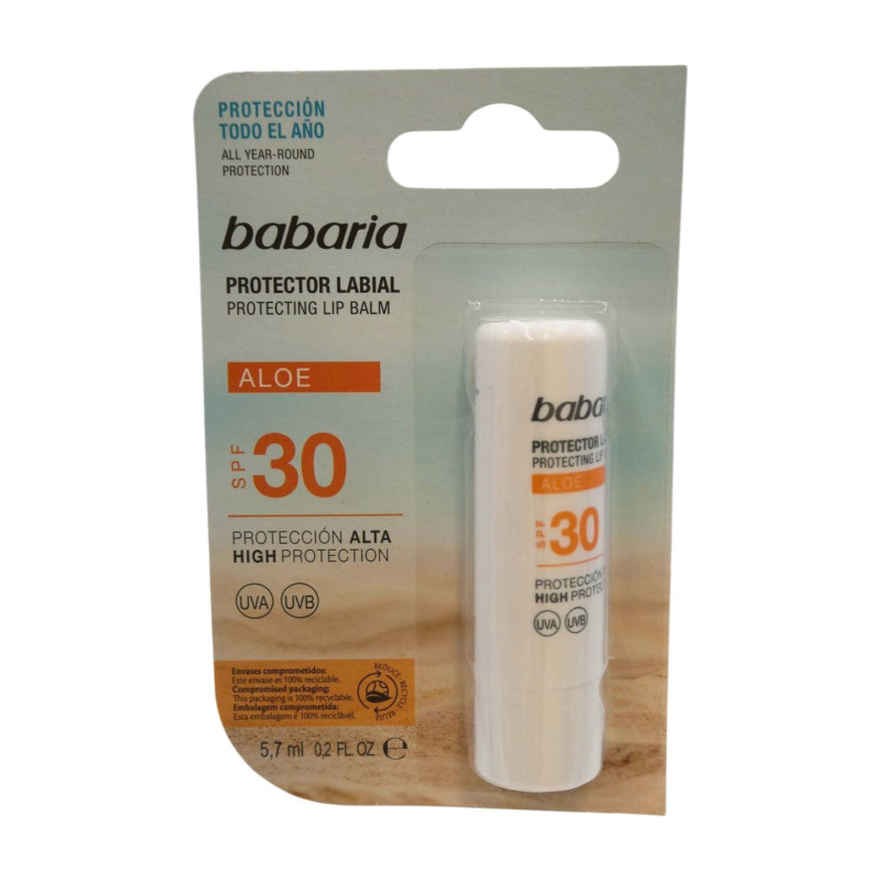 Protector Solar Labial Aloe Spf30
