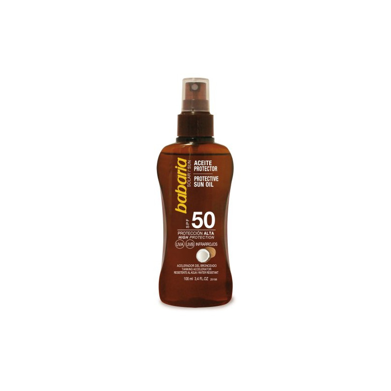 Protector Solar Viaje Aceite Coco 100 ml Spf 50