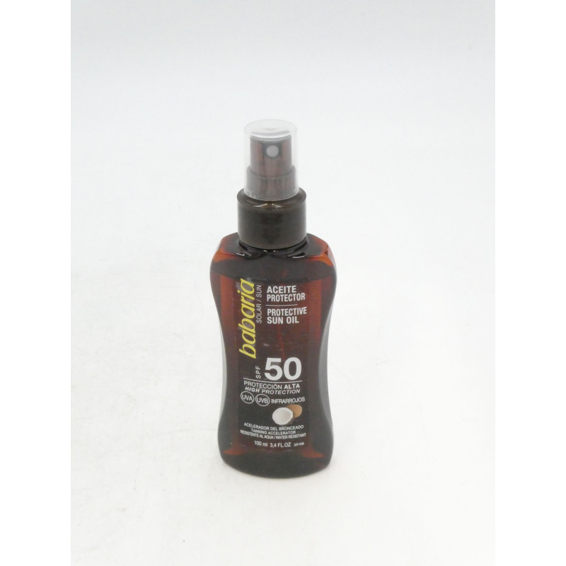 Protector Solar Viaje Aceite Coco 100 ml Spf 50