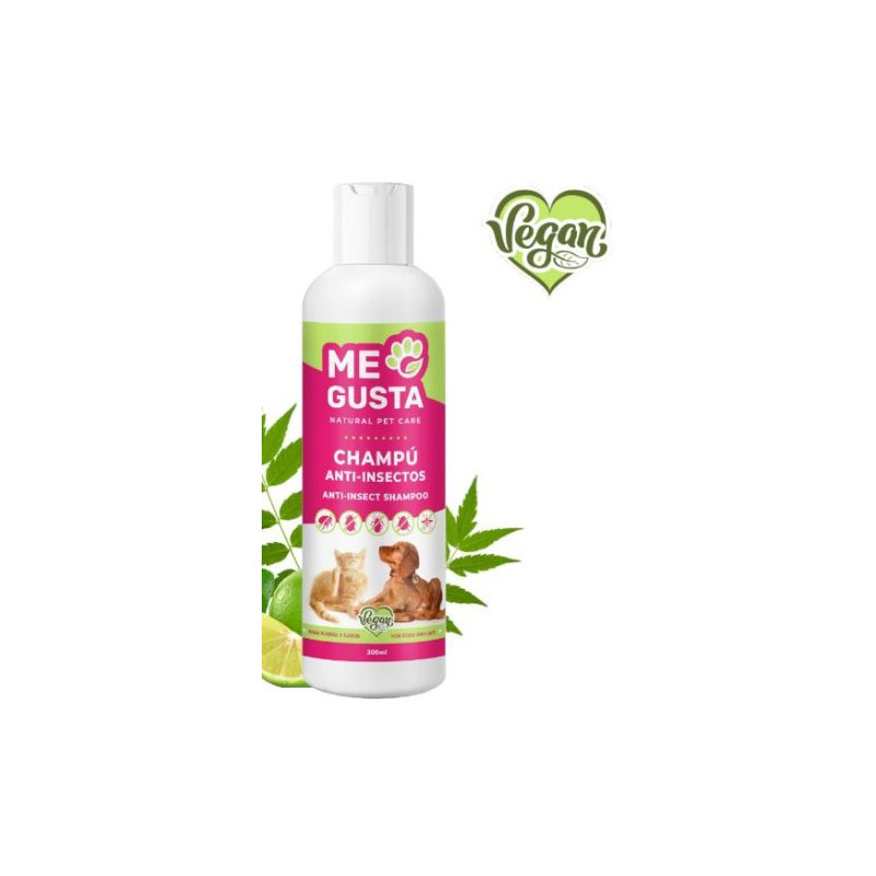 Champu Perros y Gatos Anti-Insectos 300 ml