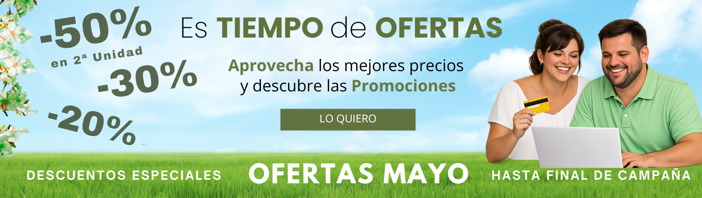 Ofertas de Mayo en drogueria, higiene y hogar.