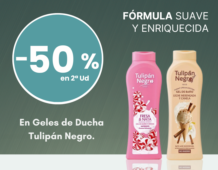 -50% Tulipan Negro
