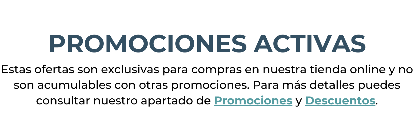 Promociones Activas para ti