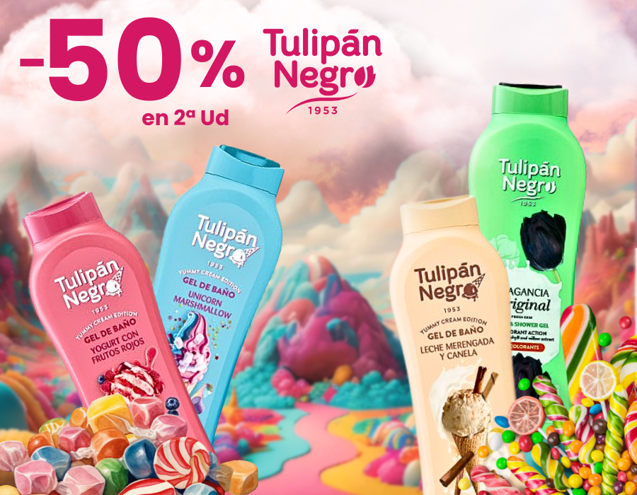 -50% Tulipan Negro